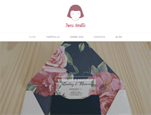 Tablet Screenshot of donaamelie.com